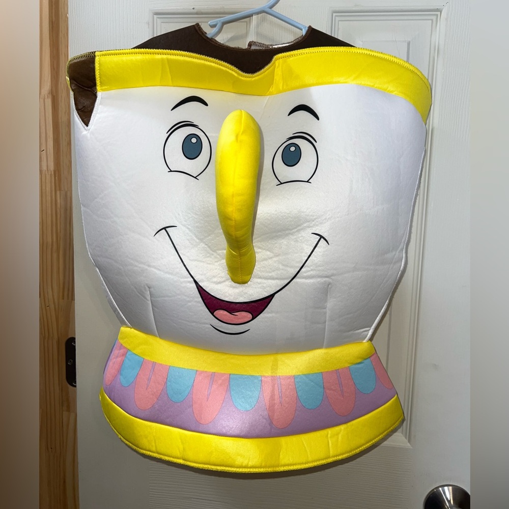Disney Beauty and the Beast Chip Deluxe Toddler costume Disguise Brand Preowned